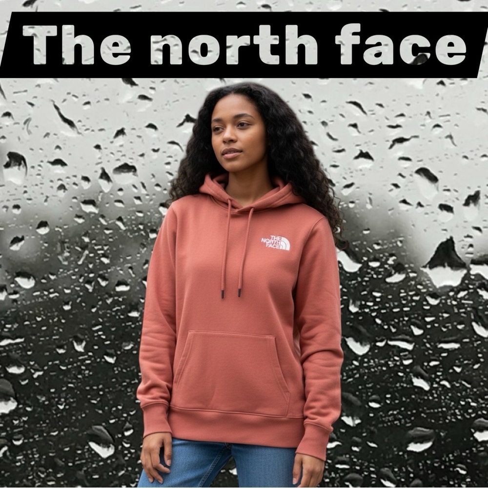 The North Face Women's Warm Red Hoodie - Picture 6 of 7